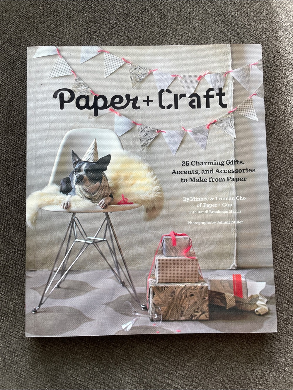 Paper + Craft Book — Neutral and Pink Party Paper Decor